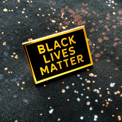 Black Lives Matter enamel pin