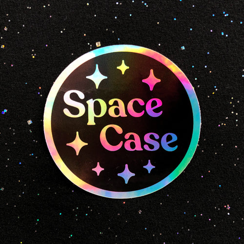 Space Case sticker